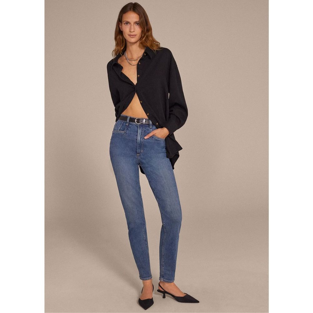 Favorite Daughter THE JORDIE SUPER HIGH RISE STRAIGHT Jeans